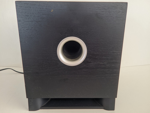 Subwoofer Yamaha Yst-sw010 Ref. Onkyo. Pioneer. Jbl Preto (Usado)