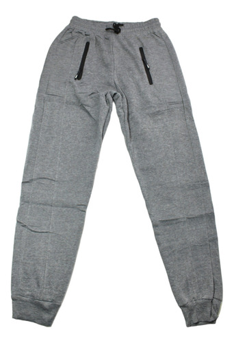 Pantalón Buzo Hombre Con Polar Modelo Rayas - Adcesorios