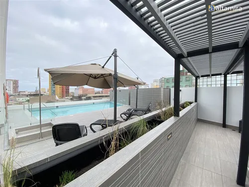 Departamento En Arriendo De 1 Dorm. En Iquique
