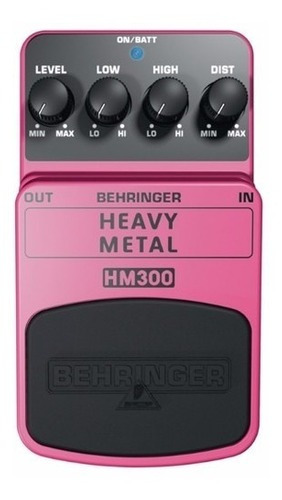 Imagen 1 de 1 de Pedal de efecto Behringer Heavy Metal HM300