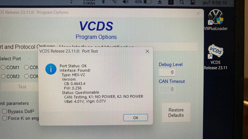 Vagcom Vcds Real Hex V2 - Todos Los Modelos 20.25 Mqb2