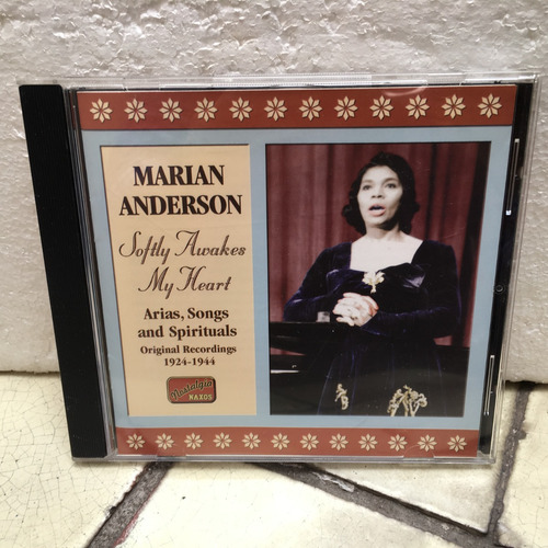 Marian Anderson, Softly Awakes My Heart, Cd Importado