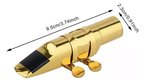 Boquilla Saxofon Alto Boquillas Saxo Mib Metal Laton 7c