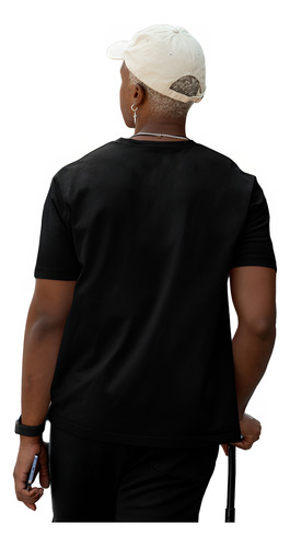 Camiseta Masculina Premium Lisa Algodão Fio 30.1 Reforçada