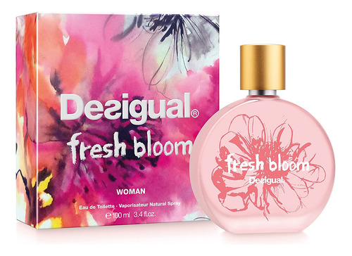Perfume Original Desigual Fresh Bloom Edt Mujer 100ml