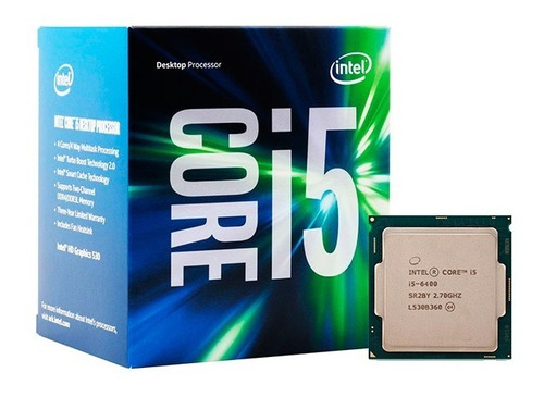 Intel I5-6400 Procesador 2.7ghz 6mb 65w 14nm Socket 1151