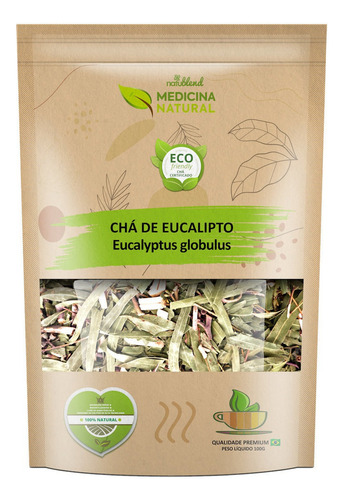 Chá De Folhas De Eucalipto - Medicina Natural - 50g