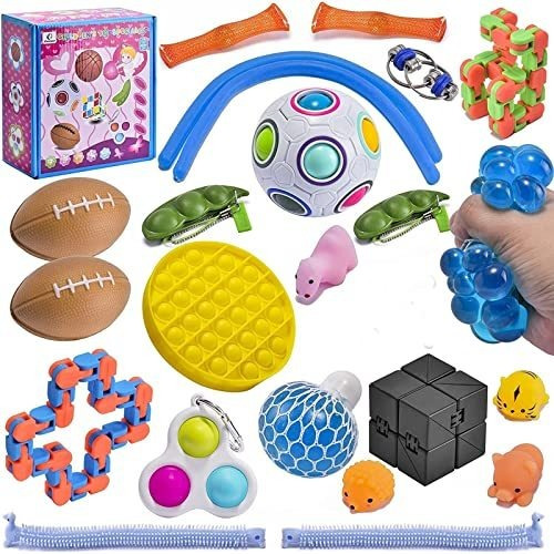 Ganowo 24pcs Sensorial Fidget Juego De Juguetes, El Lkc9j