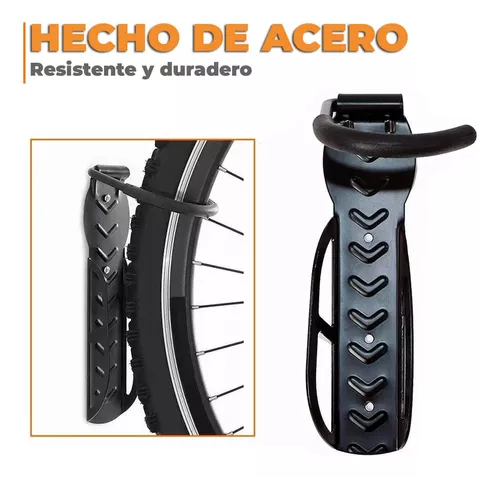 gancho bicicletero reforzado para colgar bicicleta de pared  Soportes para  bicicletas, Bicicletero, Bases para bicicletas