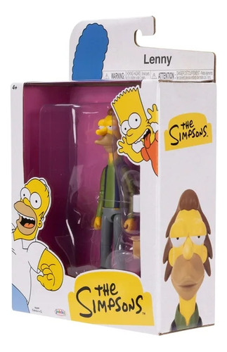 Los Simpsons 40522 Figura 13cm Articulada Lenny Jakks Regalo