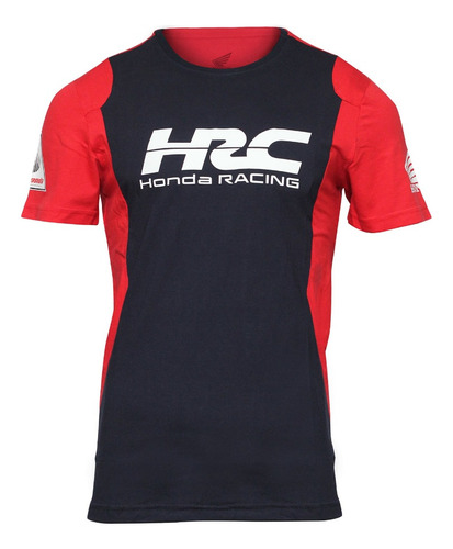 Remera Honda Hrc Negra Original Honda Oficial Avant Motos