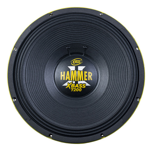 Alto Falante Eros 15" E15 Hammer 7200 Xbass 7.2K 3600W Rms 4 Ohms