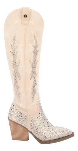 Botas vaqueras con brillos hotsell