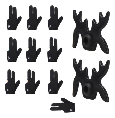 10pcs Pool / Snooker Guantes De Billar