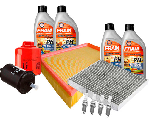 Kit De Afinación 10w30 Iridio Gol L4 1.6l 10 - 19 Fram+ A