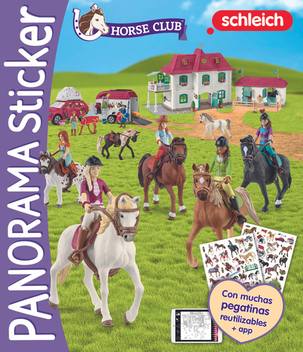 Schleich Horse Club (panorama) Book'n'app Vv.aa.