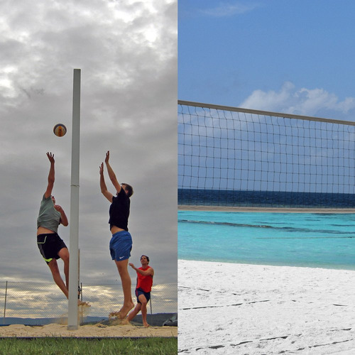 Red De Voleibol Deportiva Para Exterior Y Playa, 9,75 M.