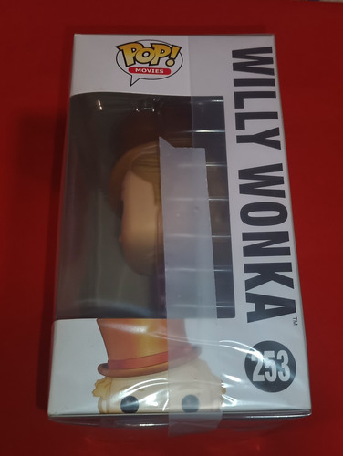 Willy Wonka #253 Pop Movies Funko Pop! (Usado)