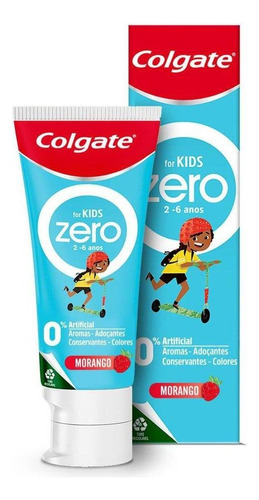 Creme dental Colgate Zero Kids Morango X 70 G