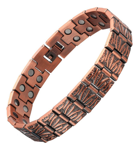 Pulsera De Cobre Para Hombre, Imanes De 3500 Gauss Para Codo