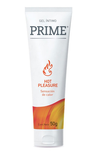 Imagen 3 de 3 de Gel Lubricante Prime Sensual Hot Pleasure X 50 Gr