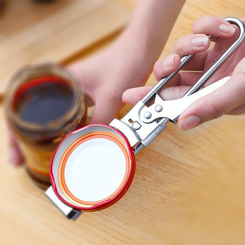 Xj Abridor De Latas Manual Pinza De Botella Ajustable
