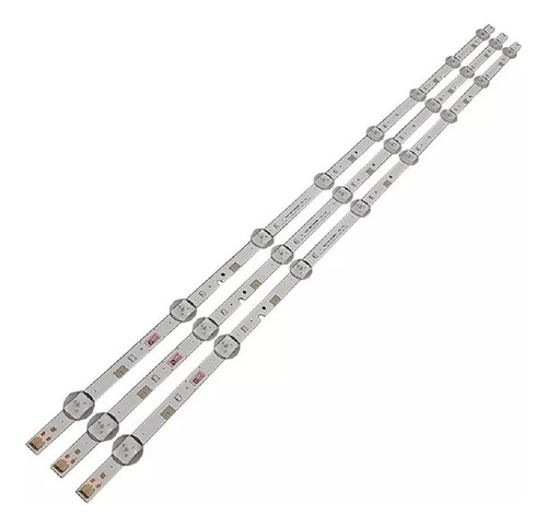 Kit Leds Para  Un40j5200 / Un40j5200af - 3t8led. Aluminio 