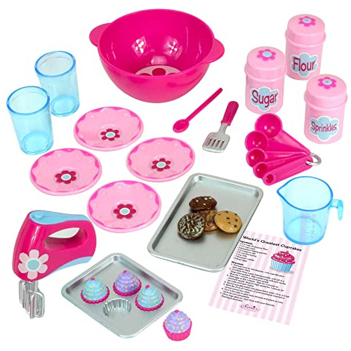 Sophia's Pretend Baking Set With Play Kitchen Accesorios, Ut