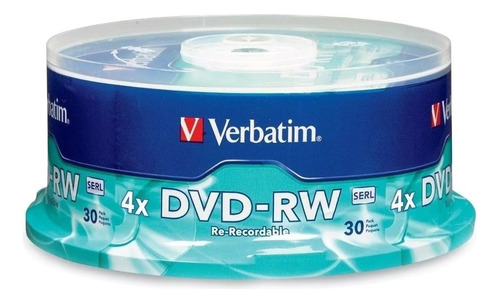 Verbatim Dvd-rw 17 Campanas Con 30 Discos C/u
