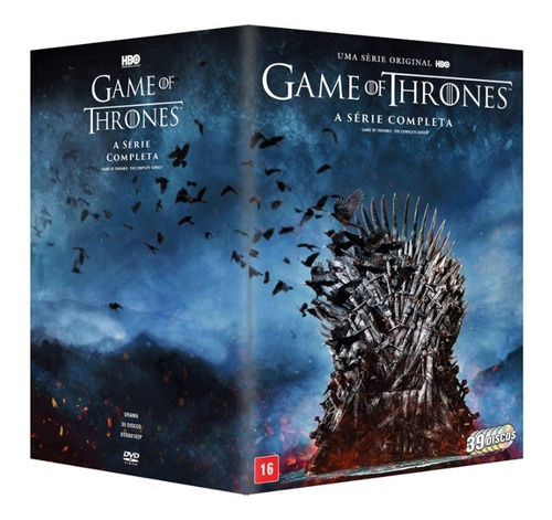 Dvd Box - Game Of Thrones - A Série Completa - 39 Discos