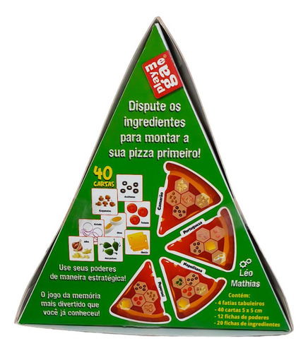 Jogo Da Memoria Interativo Com Cartas Infantil É Pizza Memo