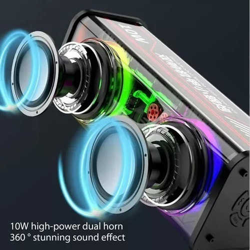 Corneta Bluetooth Inalámbrica Rgb V8 Bt5.3