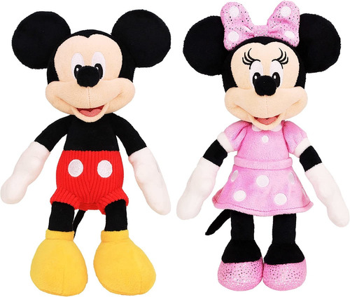 Disney Mickey  Minnie  Peluche Básico, A Partir De 2 A...