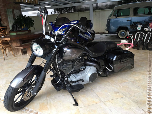 Harley-davidson Road King Totalmente Customizada Show De Bik