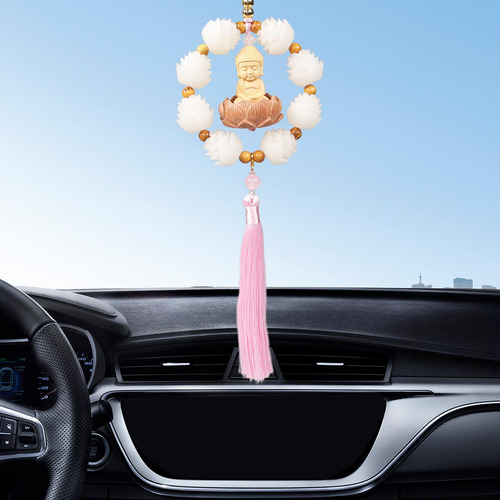 Generic Buddha - Colgante Para Espejo Retrovisor De Coche,