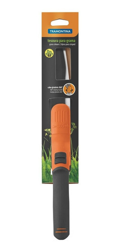 Imagen 3 de 3 de Tijeras Para Césped Tramontina Acero Con Mango De Plástico