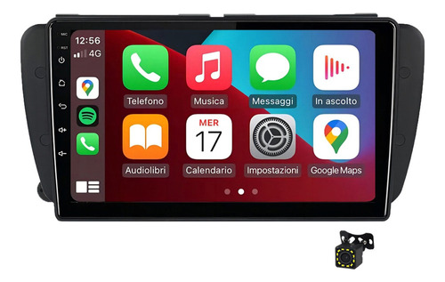 Radio De Coche Estéreo Carplay 2gb Para Seat Ibiza 2009-2015