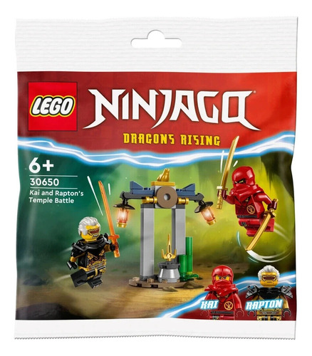 Lego Ninjago Dragons Rising - Kai And Raptons Battle - 30650