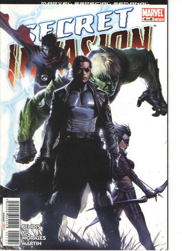 Comic Marvel Secret Invasion 4#4 Español 