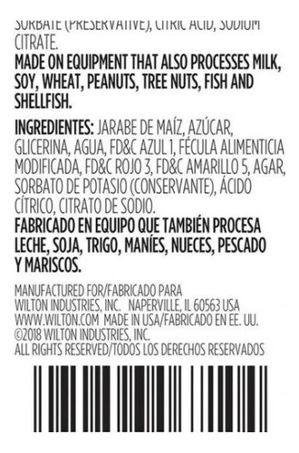 Color En Pasta Azul Lavanda Wilton