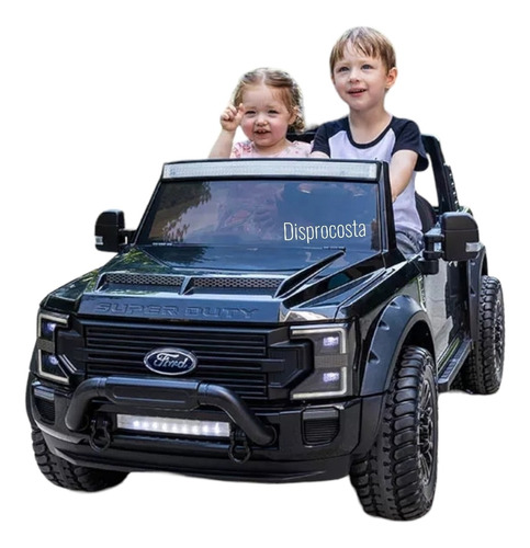 Original Camioneta 2  Niños Ford Super Duty 24 Voltios Full