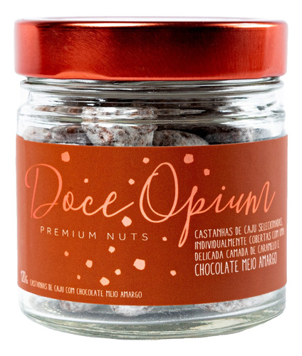 Nozes Pecan Caramelizadas E Cobertas Com Chocolate