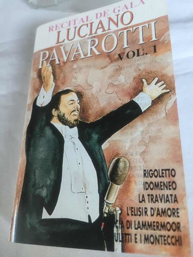 Casette Recital De Gala Luciano Pavarotti