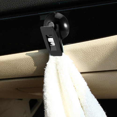 Clip De Ventosa Para Coche, Abrazadera De Ventosa Redonda