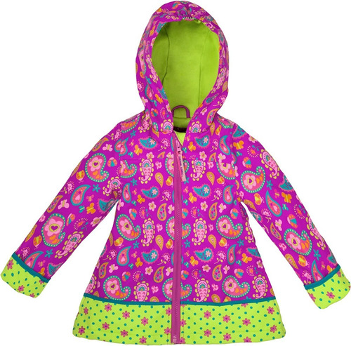 Campera Impermeable Infantil Lluvia Stephen Joseph Arabescos