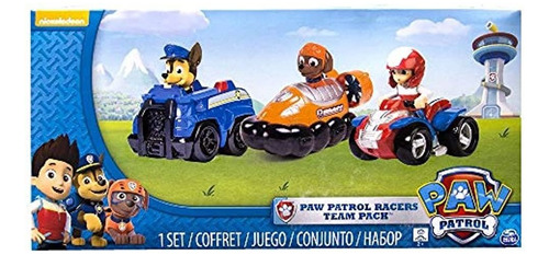   Racers 3-pack De Vehiculos, Chase, Zuma Y Ry