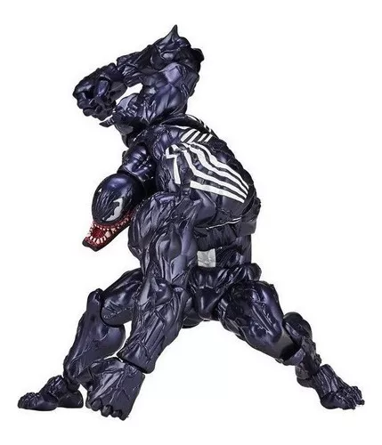 ‍Venom Figura Articulada Marvel móvil Posturas Ilimitadas 18cm