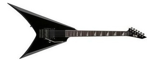 Guitarra elétrica Alexi200-BLK Cola Tiburon Floyd Ltd/ESP