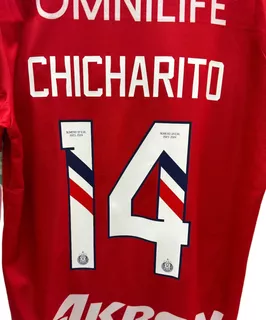 Numero Oficial Chivas Chicharito Ch14 Local De Hombre