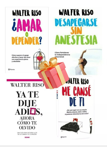 Kit De 4 Libros Amar + Anestesia + Ya Te Dije + Me Canse